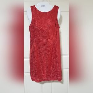 Sequined short party dress
